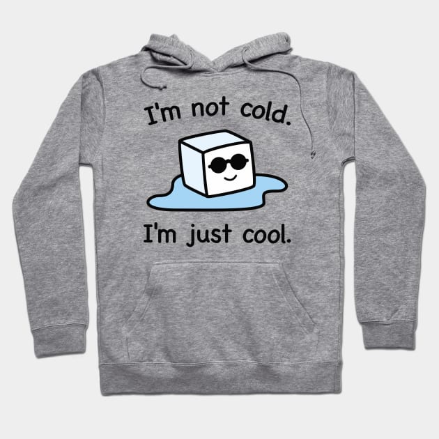 I'm Just Cool Hoodie by LuckyFoxDesigns